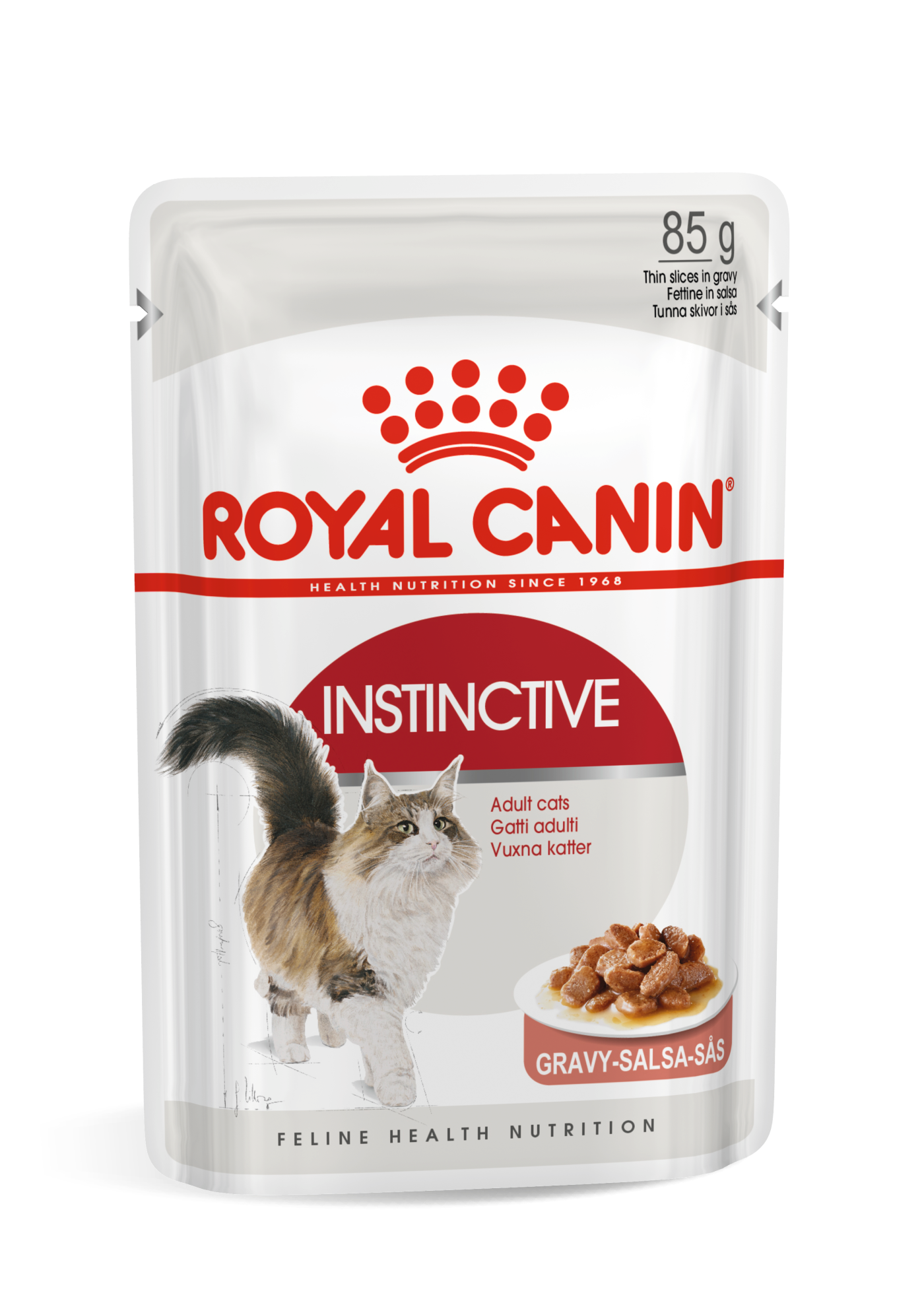 Royal Canin Instinctive Gravy Pouch Adult Cat - 85g