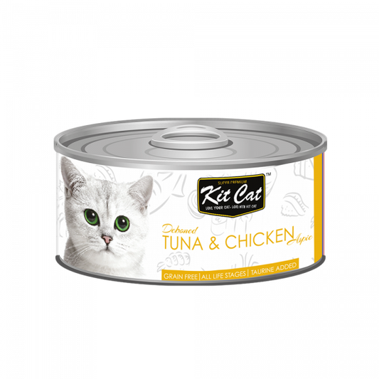 Kit Cat Deboned Tuna & Chicken 80g