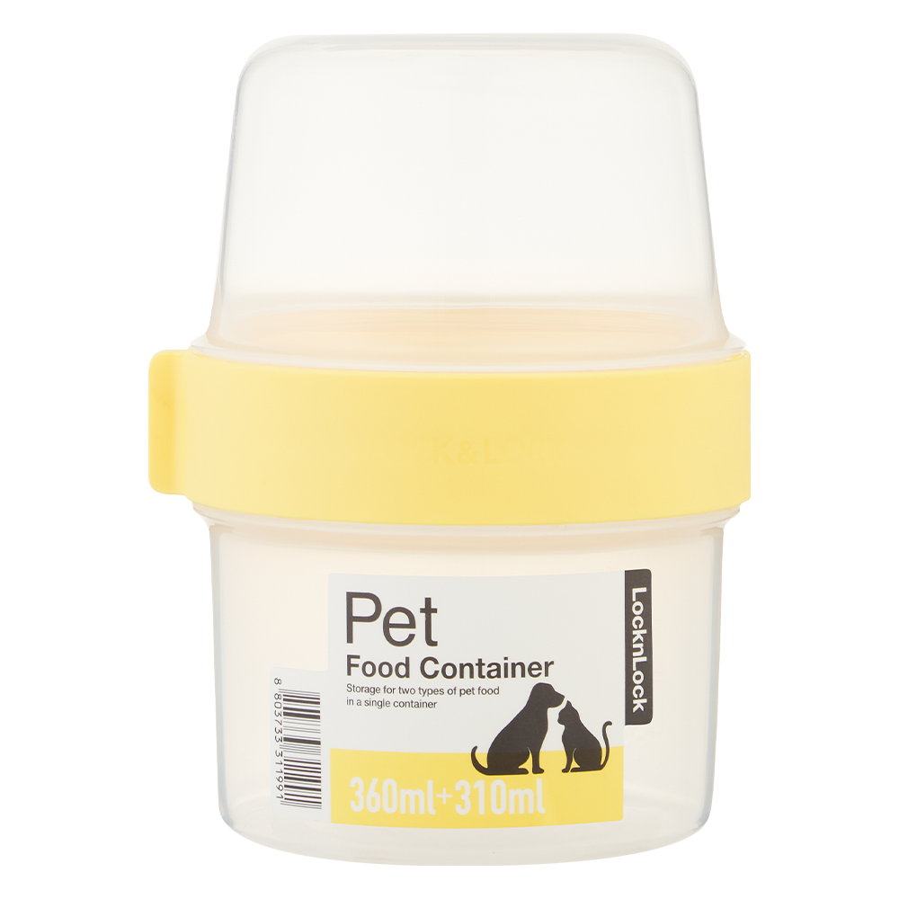LocknLock Pet Food Container 360+310ML