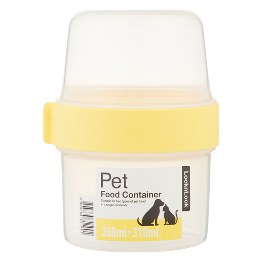 LocknLock Pet Food Container 360+310ML