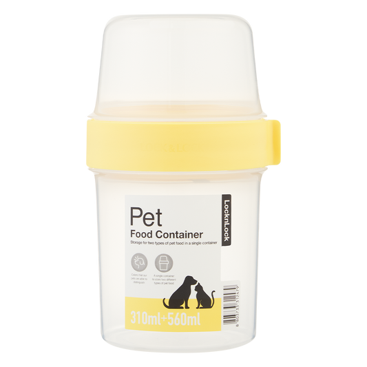 LocknLock Pet Food Container 560+310ML