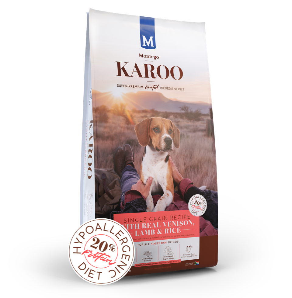 Montego Karoo Adult dog - Venison&Lamb"Hypo"