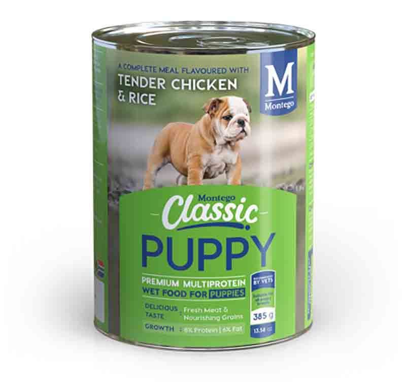 Montego Classic Puppy Chicken & Rice - 385G