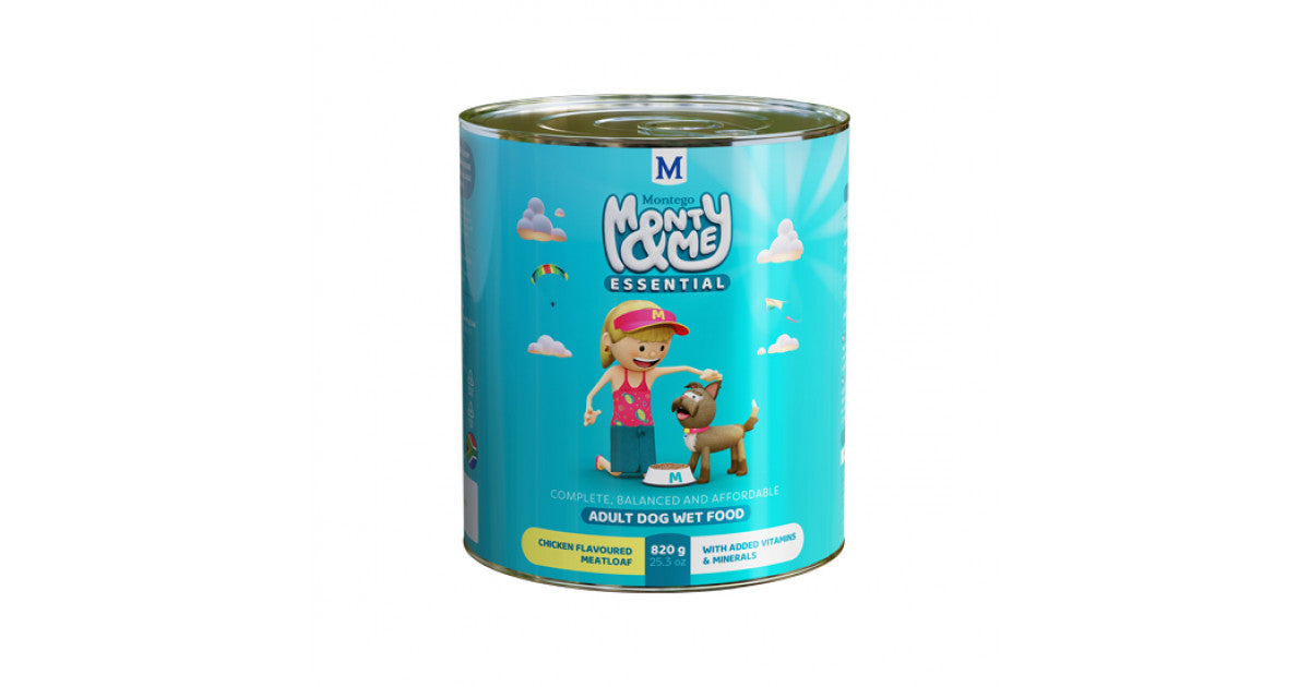 Montego Monty & Me Essential Wet - 820g