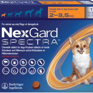 NexGard Spectra Dog 2-3.5KG