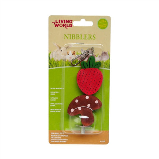 Living World Nibblers - Strawberry & Mushroom