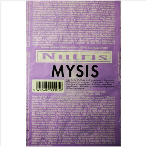 Nutris Mysis Blister Pack – 20 Cubes / 100g