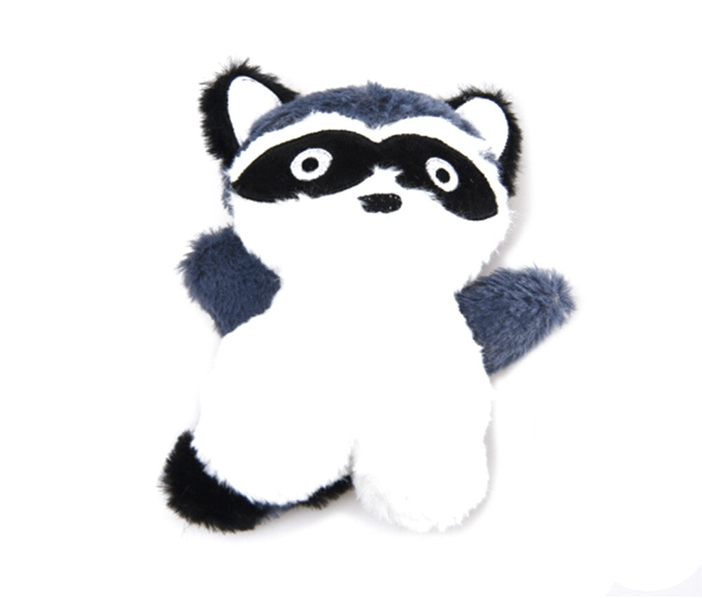 Dog's Life Racoon Plush Toy W/Squeaker 17cm