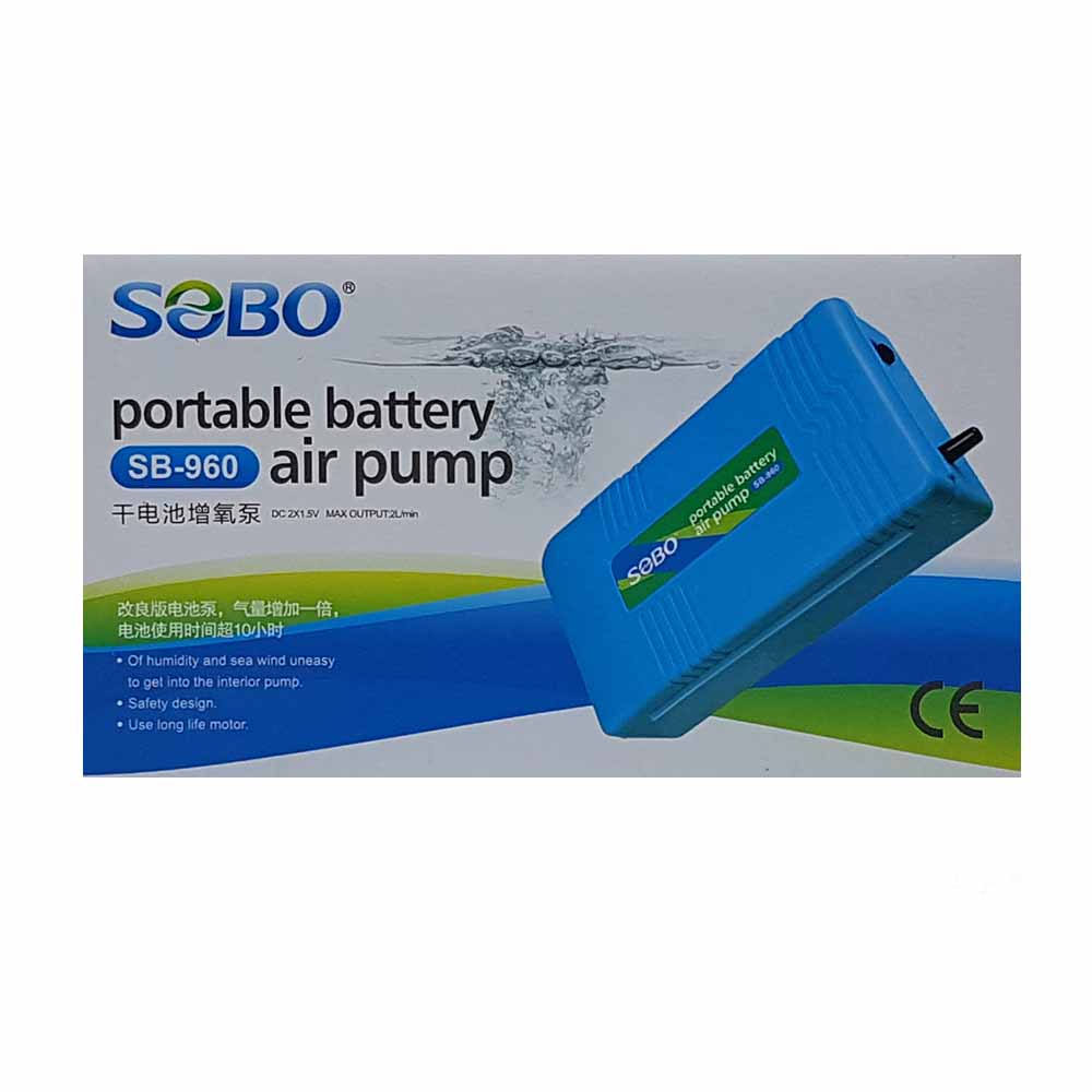 SEBO – SB 960 PORTABLE BATTERY OXYGEN PUMP