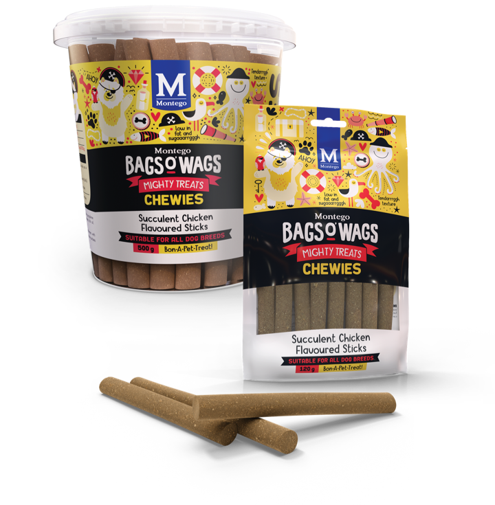 Montego Bags O' Wags - Succulent Chicken Sticks
