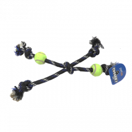 Tugger's Tennis Ball Rope Toy