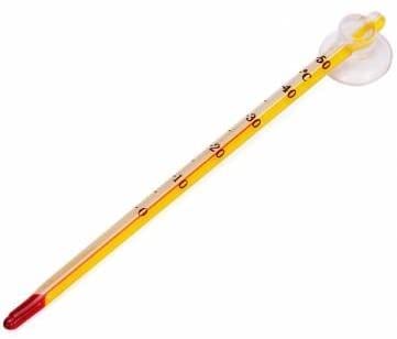 Yang Yellow Glass Aquarium Thermometer