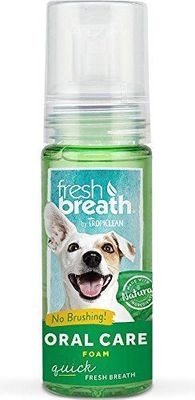 Tropiclean Fresh Breath - Oral Care Foam for Dogs (133ml)