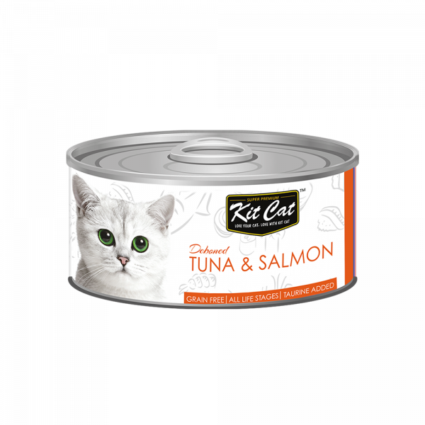 Kit Cat Deboned Tuna & Salmon 80g