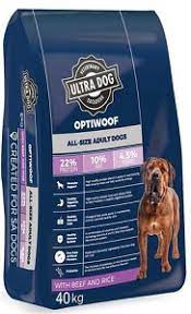 Ultra Dog Optiwoof Adult Beef & Rice - 40kg
