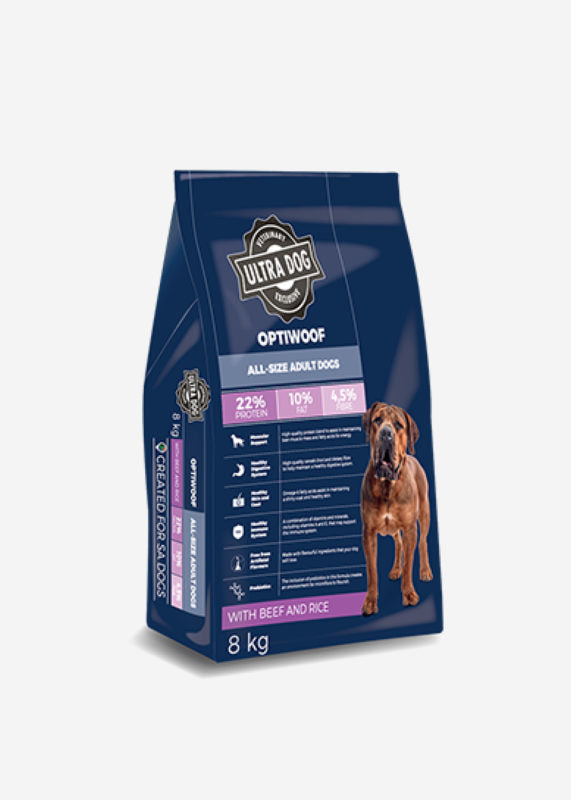 Ultra Dog Optiwoof All-Size Adult Beef & Rice