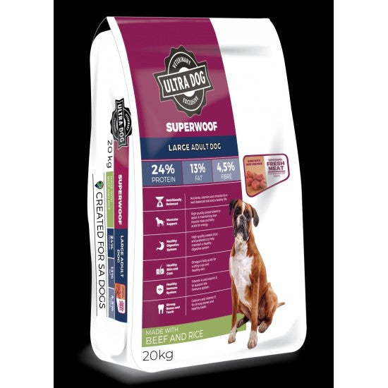 Ultra Dog Superwoof Large Adult Beef & Rice