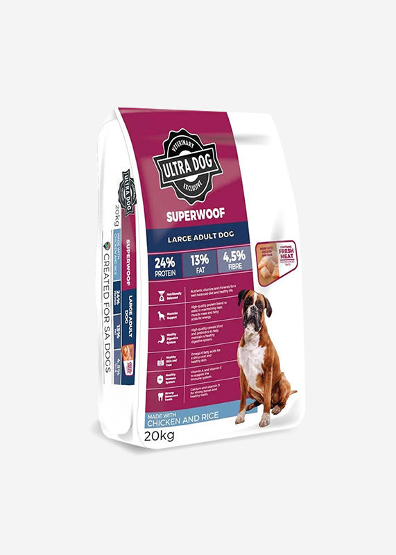 Ultra Dog Superwoof Large Adult Chicken & Rice
