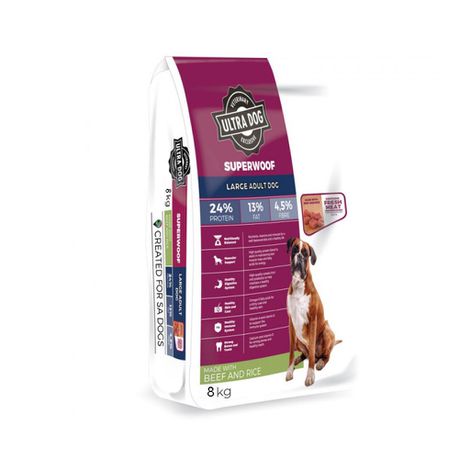 Ultra Dog Superwoof Large Adult Beef & Rice