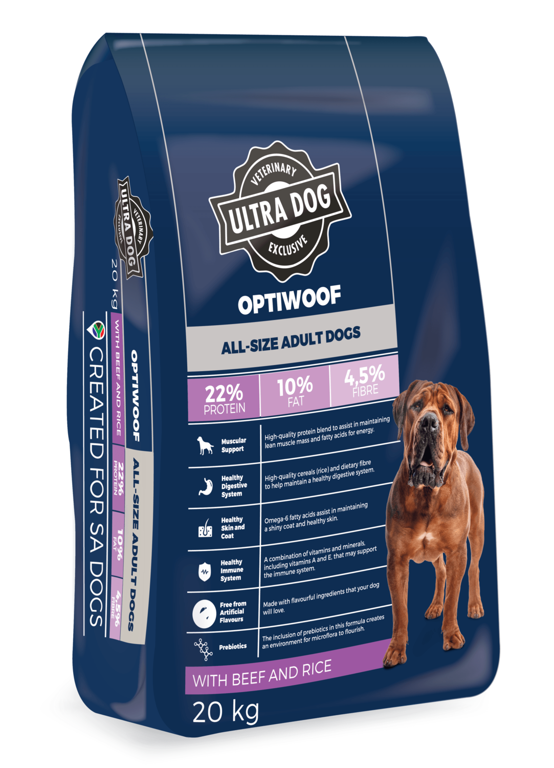 Ultra Dog Optiwoof All-Size Adult Beef & Rice