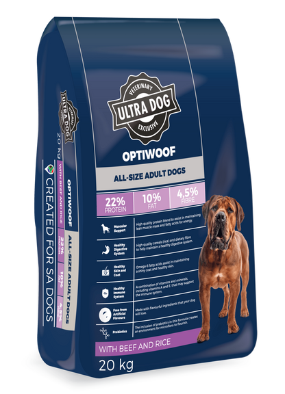 Ultra Dog Optiwoof All-Size Adult Beef & Rice