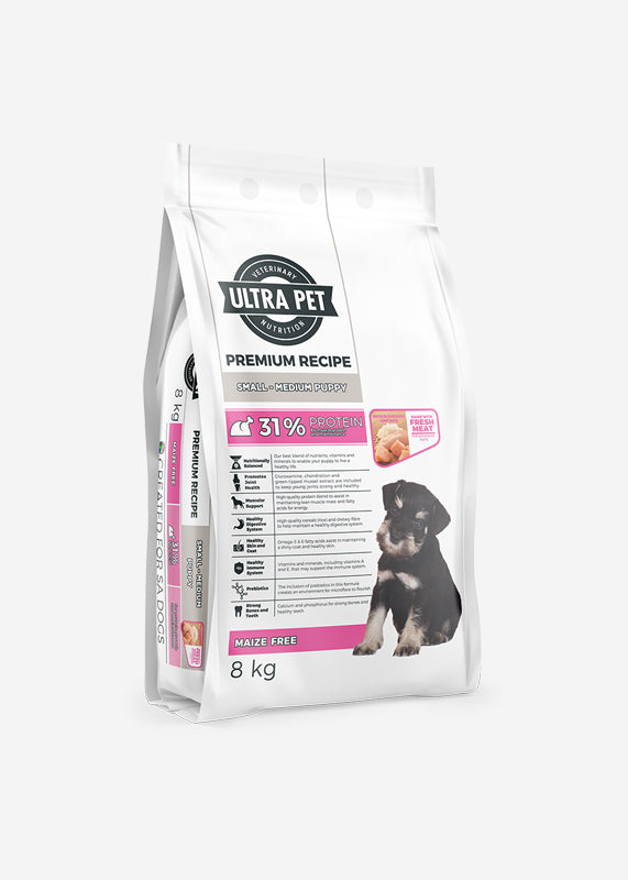Ultra Dog Premium Puppy Small to Med 8kg