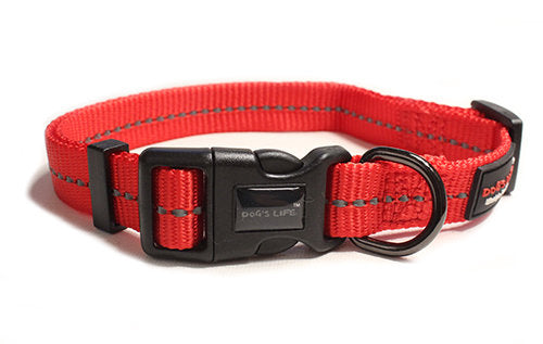 Dogs Life Collar - Red
