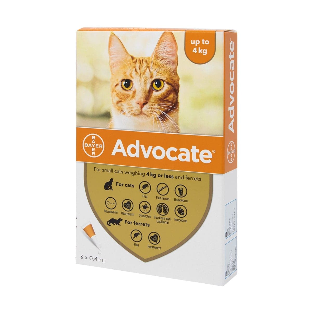 Advocate for cats between 1KG - 4KG