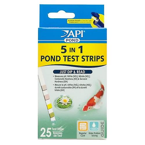 API Pond 5-in-1 Pond Test Strips - 25strips