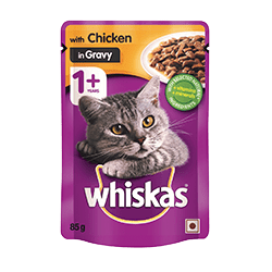 Whiskas Poultry In Gravy Adult Pouch - 85g