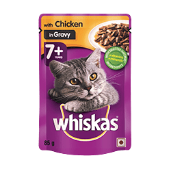 Whiskas Chicken In Gravy Senior 7+ Pouch - 85g