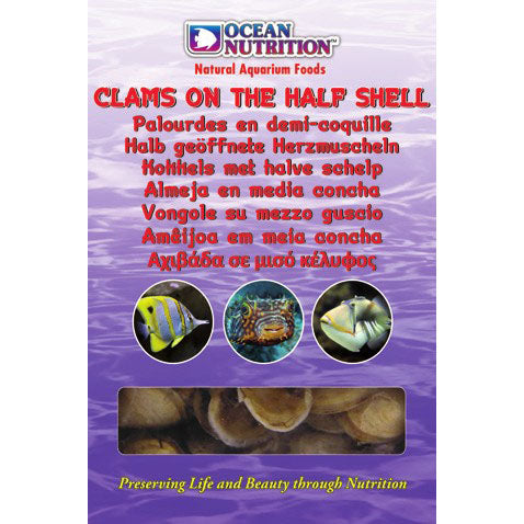 Ocean Nutrition Clams On The Half Shell