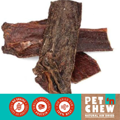Pet n Chew - Jerky Flats (beef) 100g