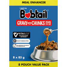 Bobtail Gravy With Chunks Dog Food Pouches