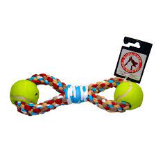 Supa-Chew Cotton 2 Rings With 2 balls