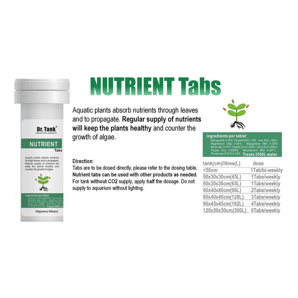 Dr Tank Nutrient Tabs