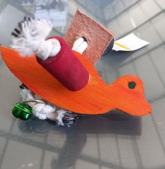Wooden Bird Toy - Duck