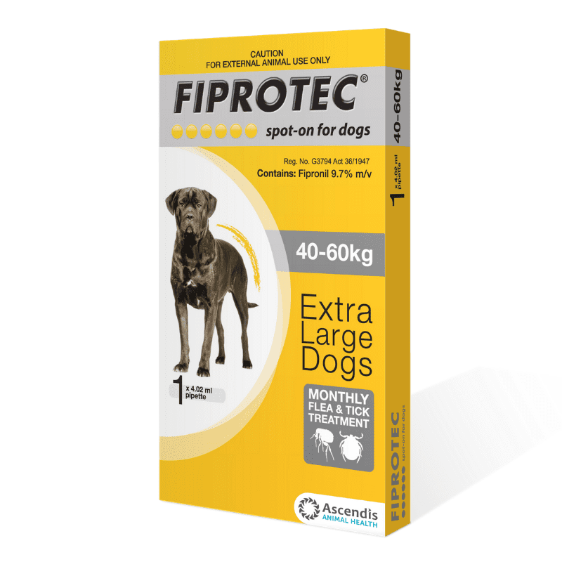 Fiprotec spot on for dogs 40-60KG