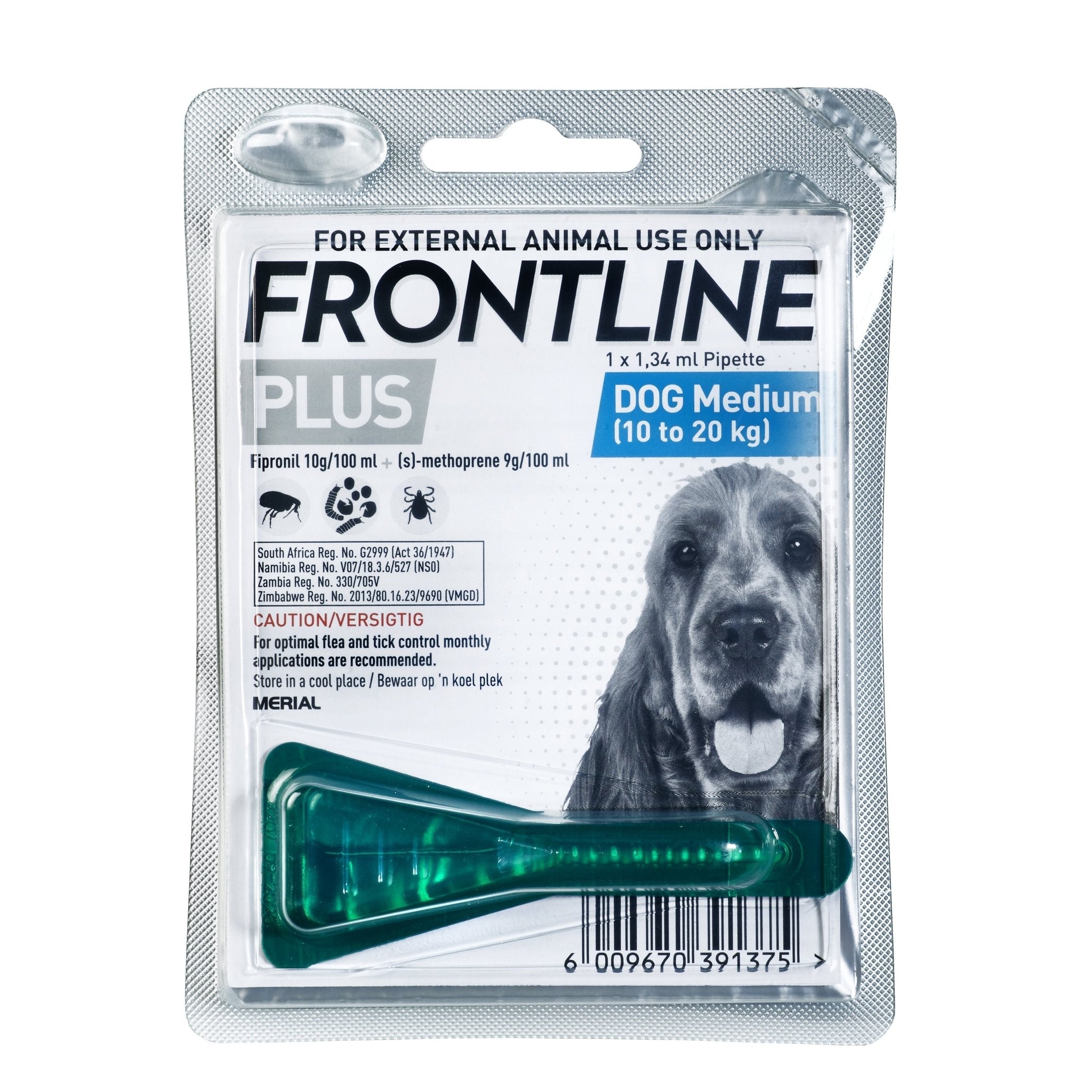Frontline Plus for Medium Dogs 10-20KG