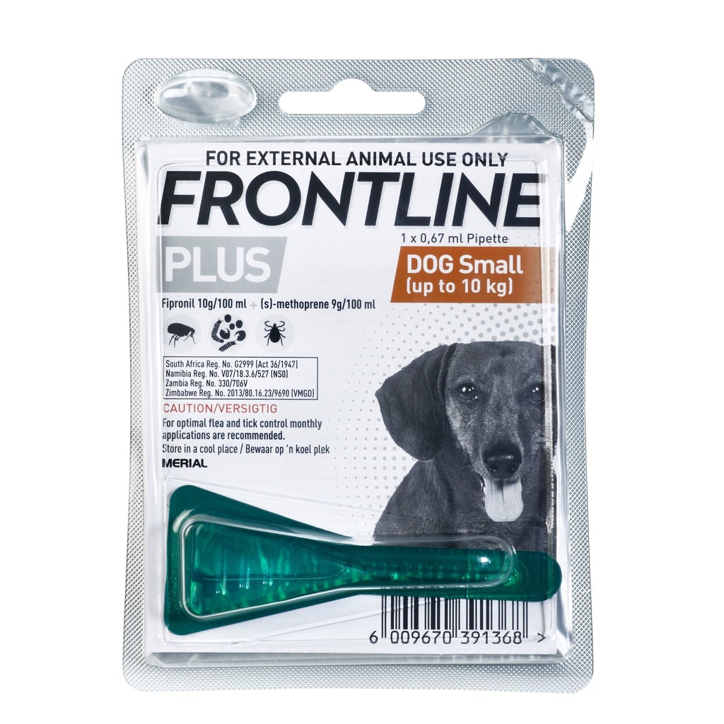 Frontline Small dog  up to 10KG