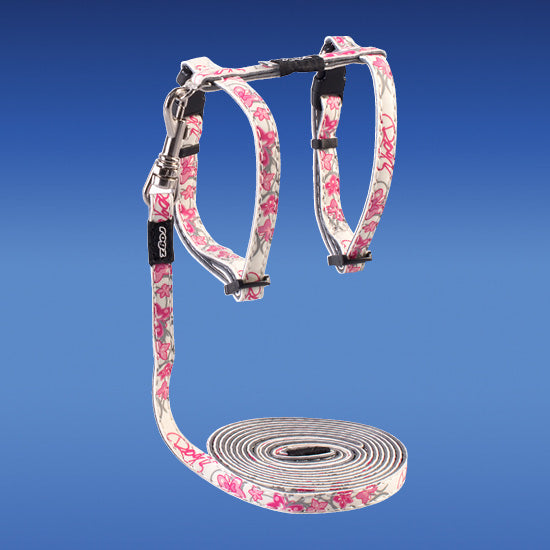 Rogz Glowcat Harness & Lead