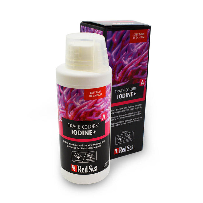 Red Sea Coral Colors A Iodine