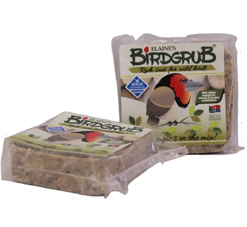 Elaine's Birding Bird Grub Suet Slabs 200g