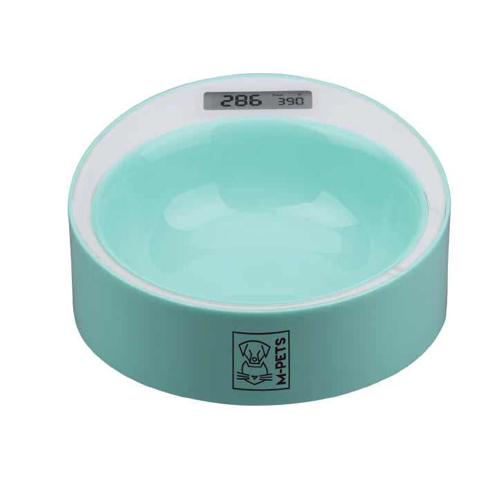 Mpets Yumi Smart Bowl - Round Shape  Green