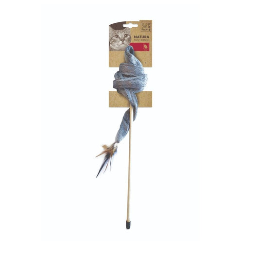 M-Pets Natura Plush Ribbon Cat Toy