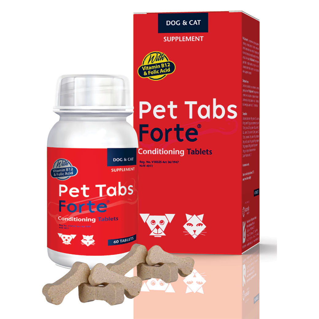 Pet Tabs Forte - 60 Tablets
