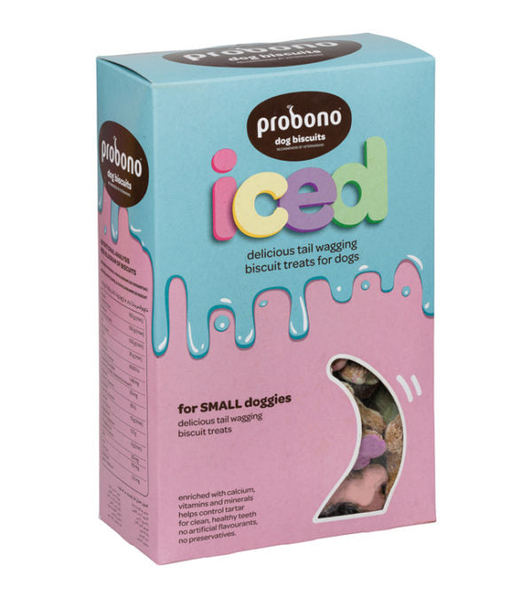 Probono Iced Small Dog Biscuits - 1kg