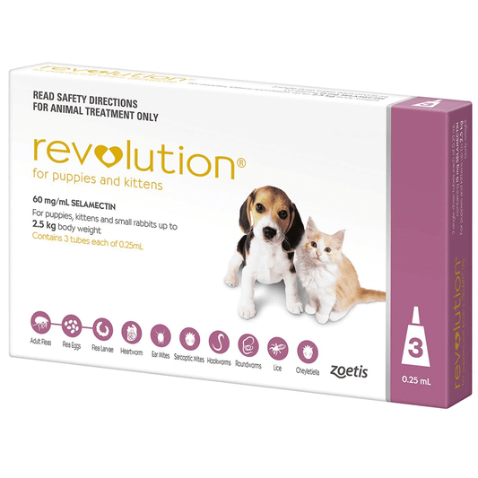Revolution Puppy & Kitten under 2.5kg (single dose)