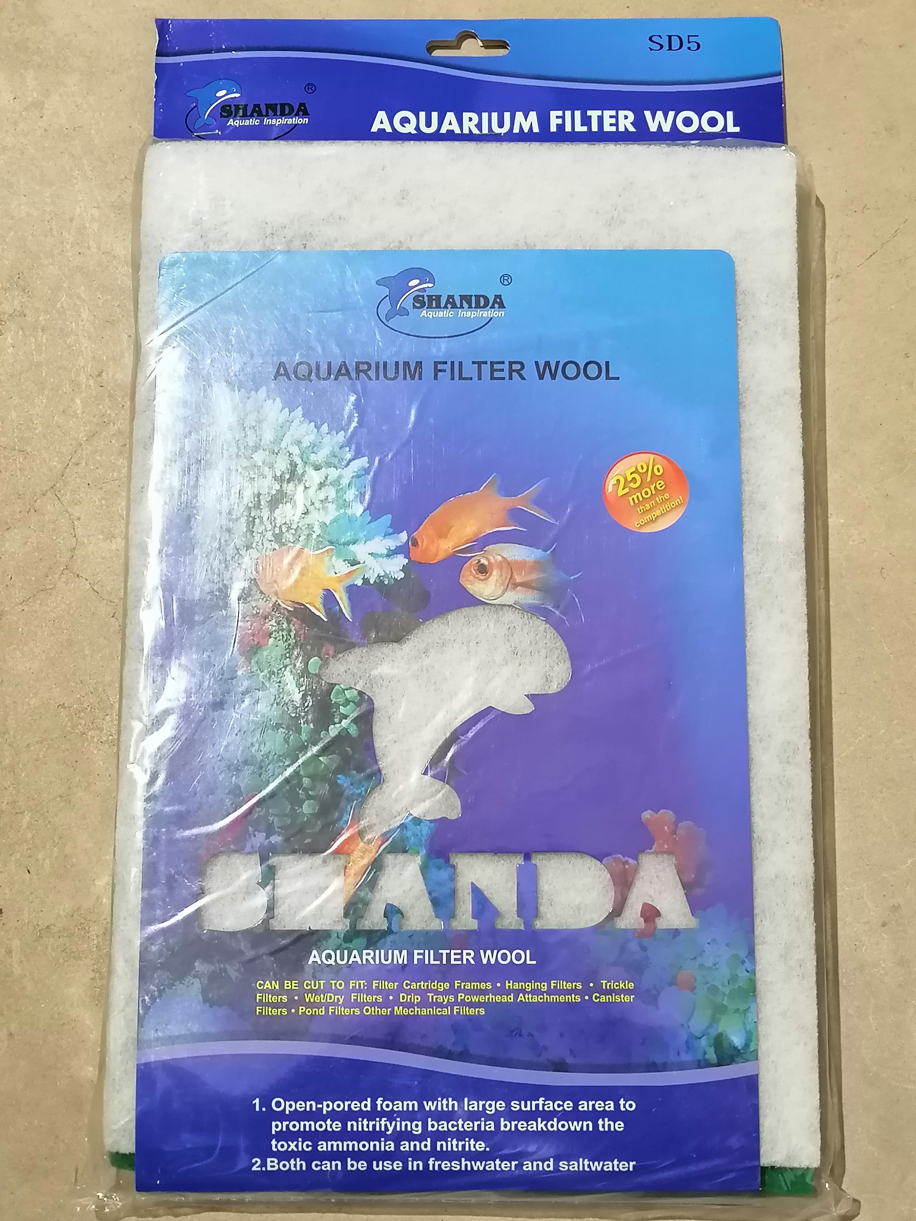 Shanda aquarium filter wool