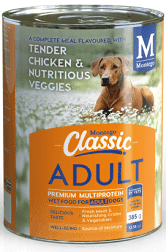 Montego Classic Chicken &  Veggies - 385G